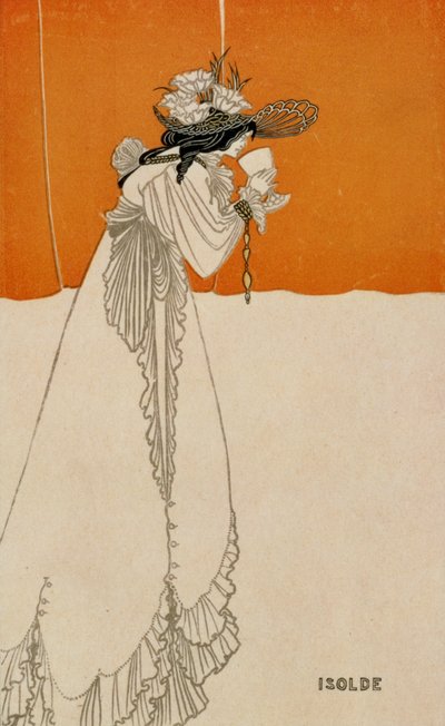 Isolde, illustration from The Studio, 1895 by Aubrey Beardsley